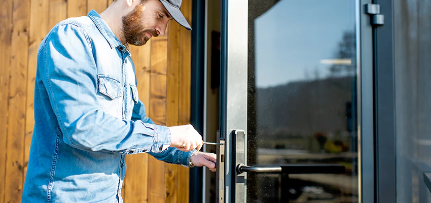 Frameless Glass Storefront Door Locks Replacement in Calumet City, IL